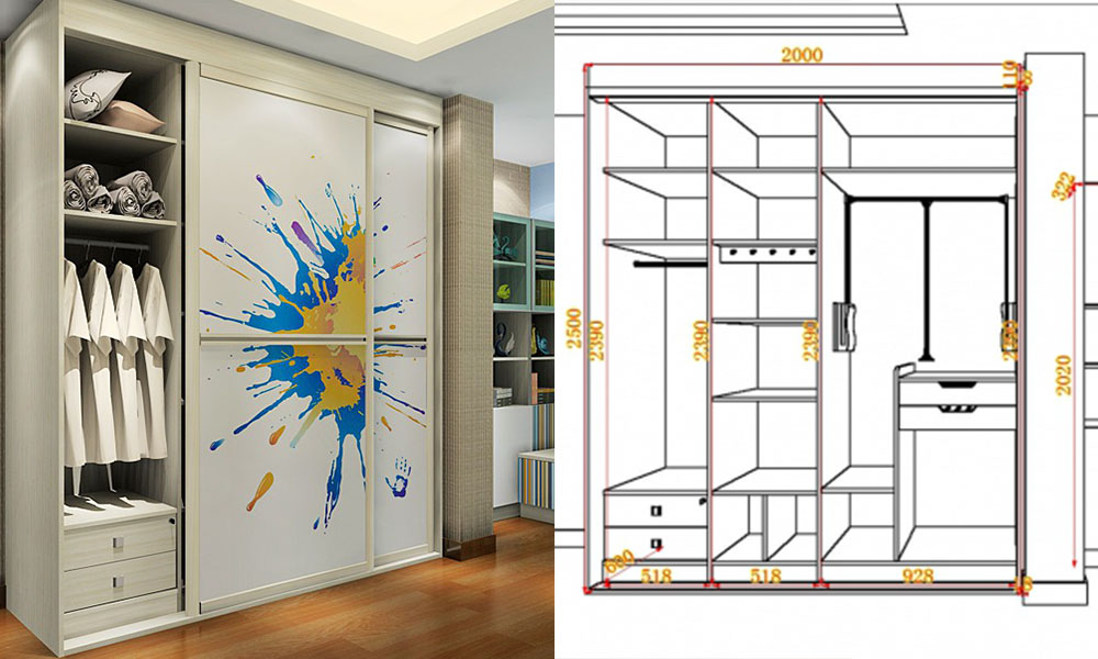 定制衣柜设计图
